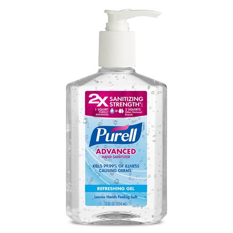 hand sanitizer gel.